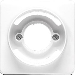 JUNG CD500 WANDCONTACTDOOS MET RANDAARDE EN 6MM KLEM INBOUW THERMOPLAST ROOD RAL 3003 CD 537 WW