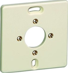 TME MONTAGEPLAAT VLAK CREME 1391