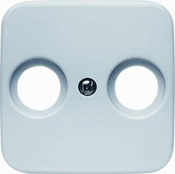 ABB BUSCH JAEGER CENTRAALPLAAT ANTENNE SI CREME 2CKA001724A0194