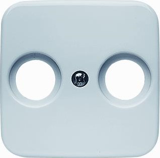 ABB BUSCH JAEGER CENTRAALPLAAT ANTENNE SI CREME 2CKA001724A0194