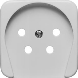 ABB BUSCH JAEGER CENTRAALPLAAT TELEFOON PTT STEKER SI CREME 2CKA001753A0417