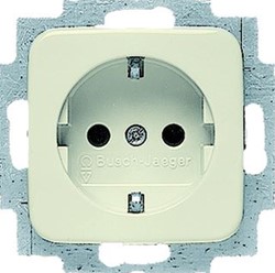 ABB BUSCH JAEGER WANDCONTACTDOOS-REFLEX-SI-REFLEX-SI LINEAR WCD RANDAARDE AFDEKKING CENTRAALPLAAT INBOUW SI CREME 2CKA002011A2548