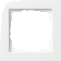 GIRA AFDEKRAAM WIT GLANZEND E2 021129