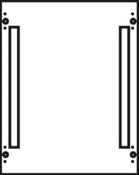 ABB MONTAGEKIT VOOR RAILSYSTEEM 250-360A 300X250X120MM 2CPX041737R9999