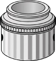 DANFOSS ADAPTER VA-78 VOOR ABNM THERMISCHE MOTOR. MONTAGE OP RA-N RA-G EN RA-C AFSLUITERS 082F1071