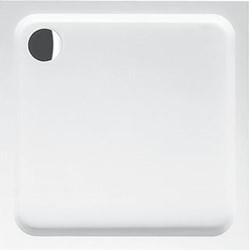 VILLEROY & BOCH O.NOVO DOUCHEBAK ACRYL VIERKANT 900X900MM DIEPTE 60MM AFVOER 90MM WIT UDA0906DEN1V-01