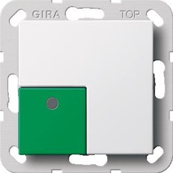 GIRA AFSTELKNOP MIVA WIT GLANZEND SYSTEEM 55 291103