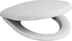 LAUFEN JIKA EUROLINE CLOSETZITTING MET DEKSEL VOOR DUOBLOK ANTI BACTERIEEL RVS WIT H8932813000631
