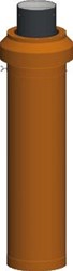 UBBINK ROLUX DAKDOORVOER CLV 160/250 MM PP/METAAL TERRACOTTA 0718718