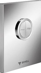 SCHELL BEDIENINGSPANEEL EDITION ECO VOOR CLOSET INBOUW DRUKSPOELER COMPACT II ALPENWIT 028041599
