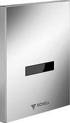SCHELL BEDIENINGSPANEEL URINOIR INFRAROOD EDITION KUNSTSTOF BATTERIJVOEDING 9V ALPENWIT 028061599