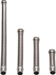 DRL EMI-C-PIPE FLEXIBELE SLANG RVS 3/4 BINNENDRAAD X BUITENDRAAD L=110 TOT 210 MM 60592004
