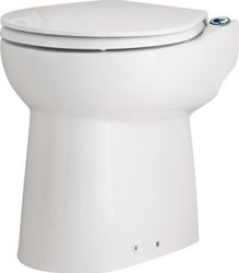 SANIBROYEUR SANICOMPACT CLOSETPOT SANICOMPACT ECO+ MET FECALIËNVERMALER INCL. CLOSETZITTING 390X430X42MM WIT 006135 C43