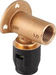 GEBERIT PUSHFIT MUURPLAAT BRONS 20MMX1/2BI 651281001