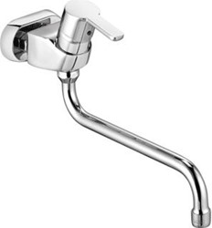 KLUDI LOGO NEO KEUKENMENGKRAAN VOOR WANDMONTAGE SPRONG 200 MM CHROOM 379140575