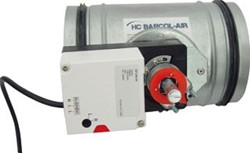 HC BARCOL-AIR LUCHTKLEP 230V 250MM AD30SOO0250230V