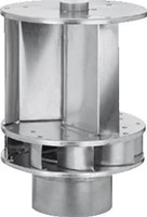 ANJO SAVONIUS WINDGEDREVEN VENTILATOR. TYPE 100. AANSLUITING: 100MM. ALUMINIUM. 458610