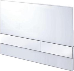 REZI BEDIENINGSPANEEL MODERN DUOFLUSH WIT BB3651MET WW BB3651M WW