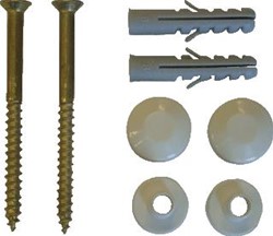 DE BEER WC-BEVESTIGINGSSET 6X70 TORX MS WIT 203611001