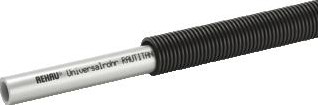 REHAU 1M RAUTITAN STABIL LEIDING / BUIS 16,2 X 2,6MM IN ZWARTE MANTELBUIS OP ROL. E=50 11304911050