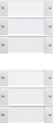 GIRA BEDSET 6V WIT GLANZEND SYSTEEM 55 KNX 213603