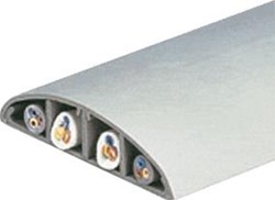 HAGER TEHALIT VLOERKANAAL-DEKSEL ALUMINIUM LENGTE VAN 2 METER