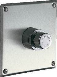 DELABIE TEMPOSTOP DOUCHEKRAAN F1/2 INBOUW/PLAAT RVS ZELFSLUITING 30 SEC 749628
