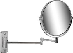 GEESA MIRROR SCHEERSPIEGEL 2 ARMIG NORMAAL EN 5X VERGROTEND DOORSNEDE 200 MM 911076