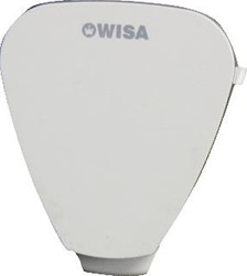 WISA 500 DRUKKNOP OPBOUWSPOELRESERVOIR KUNSTSTOF WIT BEDIENING DRUKTOETS TOEPASSING WISA 500 8050411901