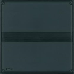 EATON RAILKAST MET 5 RAILS 15X4MM INCL. AFTAKKLEMMEN 10MM2 BELASTING 125A (CENTRAAL 160A) 220X220MM 1959045