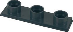 EATON INVOERSTUK POORTOPENING 154MM MET UITSTOOTBARE PLAATSEN VOOR 3X BUIS 19/25MM