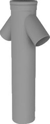 BURGERHOUT PP COLLECTOR PIJP 200 2X45 100 40-047-08-26 40.047.08.26