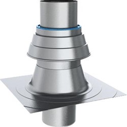 BURGERHOUT SCHOORSTEENKAP MET BELUCHTING 130MM PP + RVS PIJP 400470751