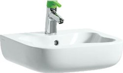 LAUFEN FLORAKIDS WASTAFEL 45CM MET KRAANGAT WIT H8150310001041