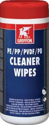 GRIFFON PE-CLEANER REINIGINGSMIDDEL PE-REINIGER FYSIEKE VORM DOEKJES VERPAKKING OVERIG DISPENSER 100 ST.