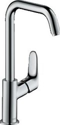 HANSGROHE FOCUS WASTAFELMENGKRAAN EENGREEPS 1-GATS UITLOOP: DRAAIBAAR CHROOM 31609000