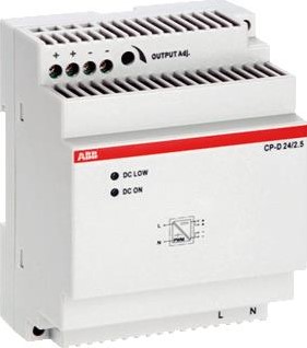 ABB BUSCH JAEGER KNX PRION NETVOEDING 24 V DC-2500 MA VOOR POWER-BUSAANKOPPELAAR 6120-13-500 DIN-RAIL 2CDG120037R0011