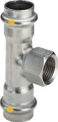 VIEGA SANPRESS INOX T-STUK SC BI.DR. 28X1/2BIX28MM 437190 437 190