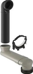 GEBERIT AANSLUITSET VOOR VLOERSTAAND CLOSET 90MM MET AFVOER MET SPRONGBOCHT 131088291