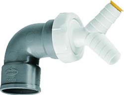 AKATHERM WASMACHINE AANSLUITSTUK VOOR WASTAFEL-FONTEIN 40MM BOCHT 117129