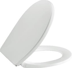PRESSALIT TIVOLI SOFT CLOSETZITTING MET DEKSEL SCHARNIER: RVS SOFTCLOSE KLEUR: WIT 742000-D02999