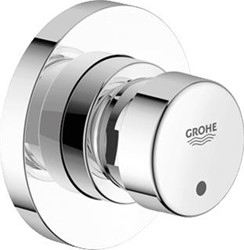 GROHE EUROECO COSMOPOLITAN T ZELFSLUITENDE DOUCHEKRAAN BLAUW/ROOD CHROOM 36268000