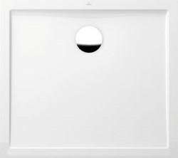 VILLEROY & BOCH FUTURION FLAT DOUCHEBAK QUARYL RECHTHOEKIG 1000X800MM DIEPTE 25MM AFVOER 90MM WIT UDQ1800FFL2V-01