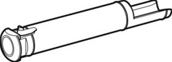 GEBERIT DOORSTROOMBEGRENSER VOOR URINOIR STUURSYSTEEM T.B.V. HY TRONIC EN HY TOUCH 242484001