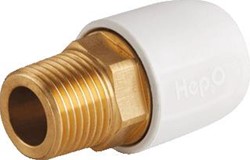 WAVIN HEP2O MS. OVERGANGSKOPPELING 15X1/2BUD 4440315122