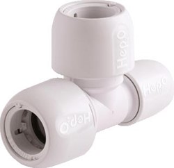 WAVIN HEP2O VERLOOP T-STUK WIT 22X15X22 3PF 4442222152