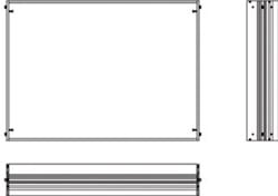 EMCO ASIS PRESTIGE MONTAGERAAM VOOR SPIEGELKAST 91.5X66.5CM 989700007
