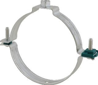 WALRAVEN BIS 4000 BEUGEL 2X SCHROEVEN AANSLUITMOER M8X100MM MET ZEKERHEIDSSNELSLUITING STAAL (VOOR KUNSTSTOF BUIS) 4448100