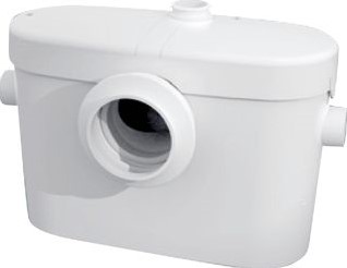 SANIBROYEUR SANIACCESS FECALIËNVERMALER SANIACCESS 2 VOOR WC FONTEIN OF WASTAFEL 424X166X330MM INLAATZIJDE 1XDN100+2XDN40 005402