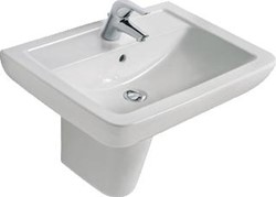 IDEAL STANDARD EUROVIT WASTAFEL HOEKIG 60X46CM WIT V302701